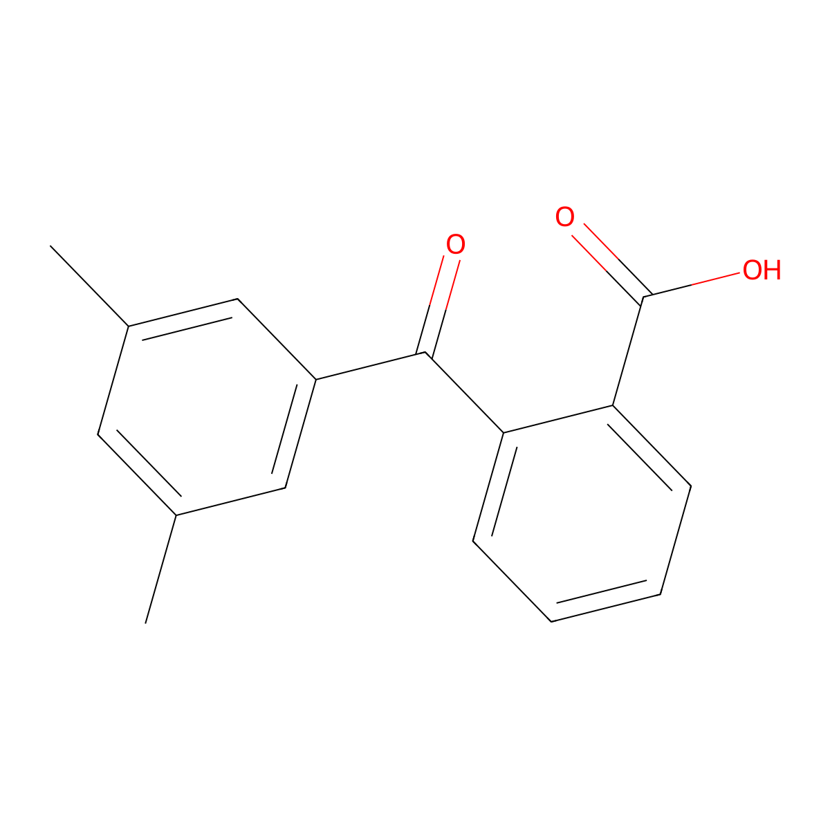 2-(3,5-Dimethylbenzoyl)benzoic acid molecular structure, CAS 149817-31-2