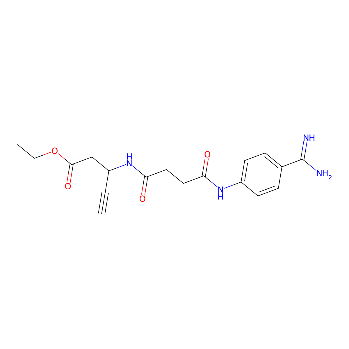 Xemilofiban molecular structure, CAS 149820-74-6