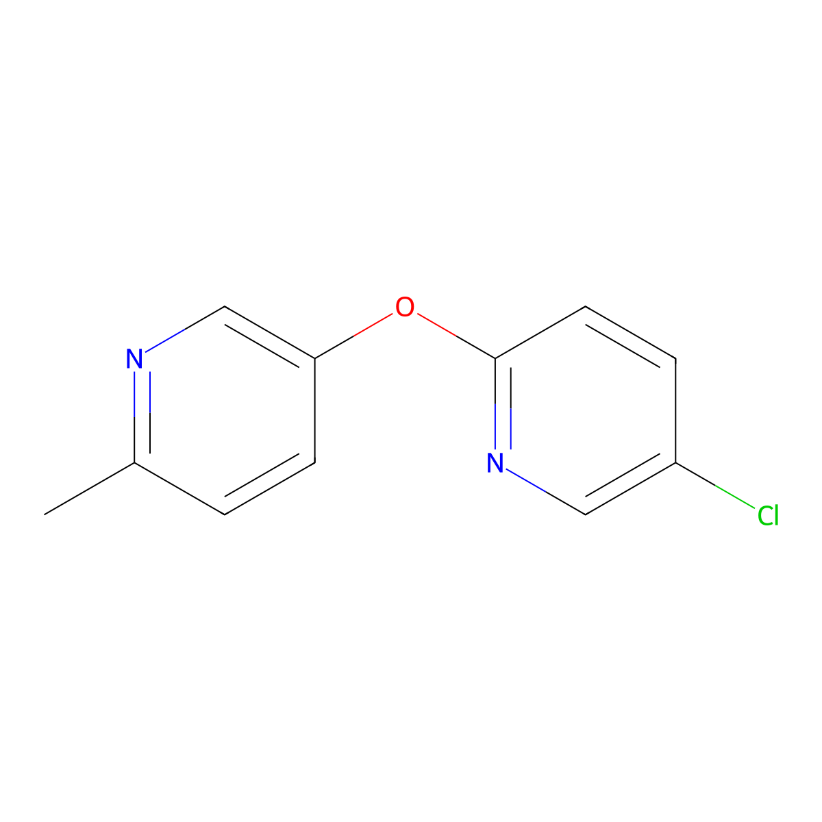 5-[(5-Chloropyridin-2-yl)oxy]-2-methylpyridine molecular structure, CAS 1498260-95-9