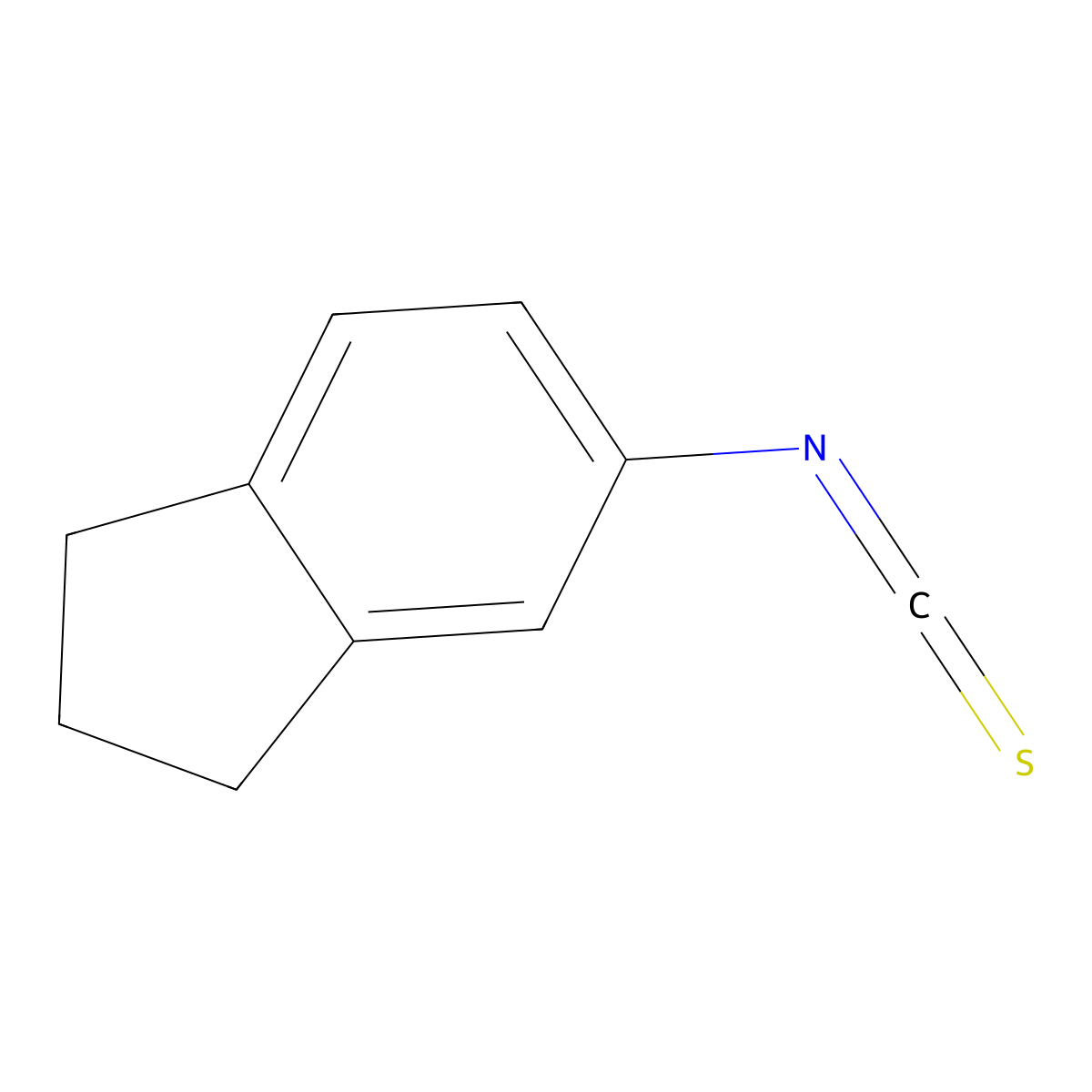 5-isothiocyanato-2,3-dihydro-1H-indene molecular structure, CAS 149865-84-9