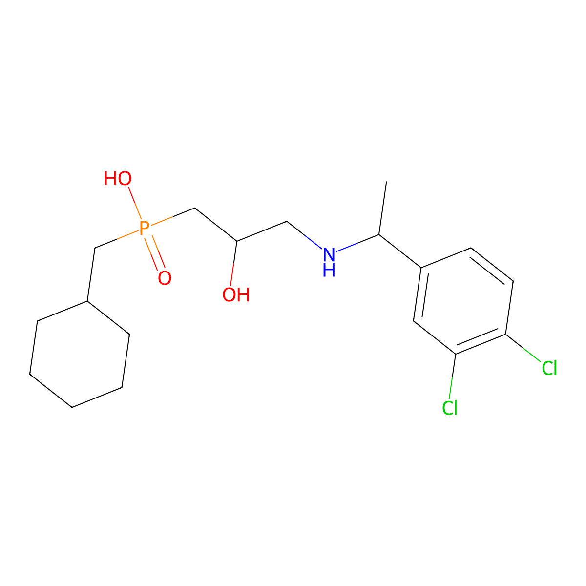 Cgp 54626A molecular structure, CAS 149936-58-3
