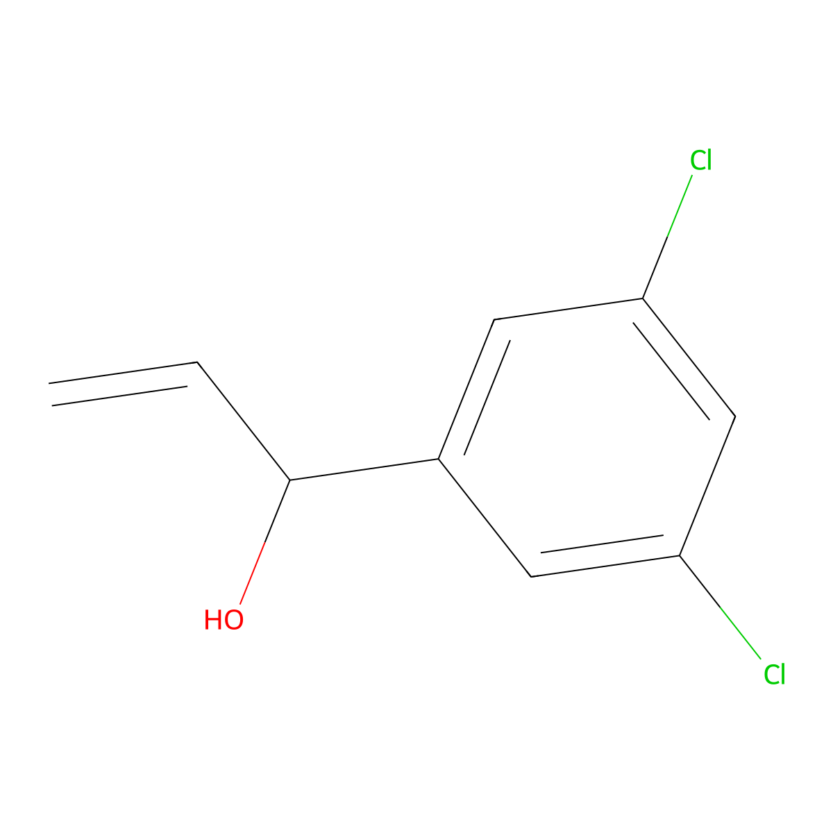 1-(3,5-Dichloro-phenyl)-prop-2-en-1-ol molecular structure, CAS 149946-93-0