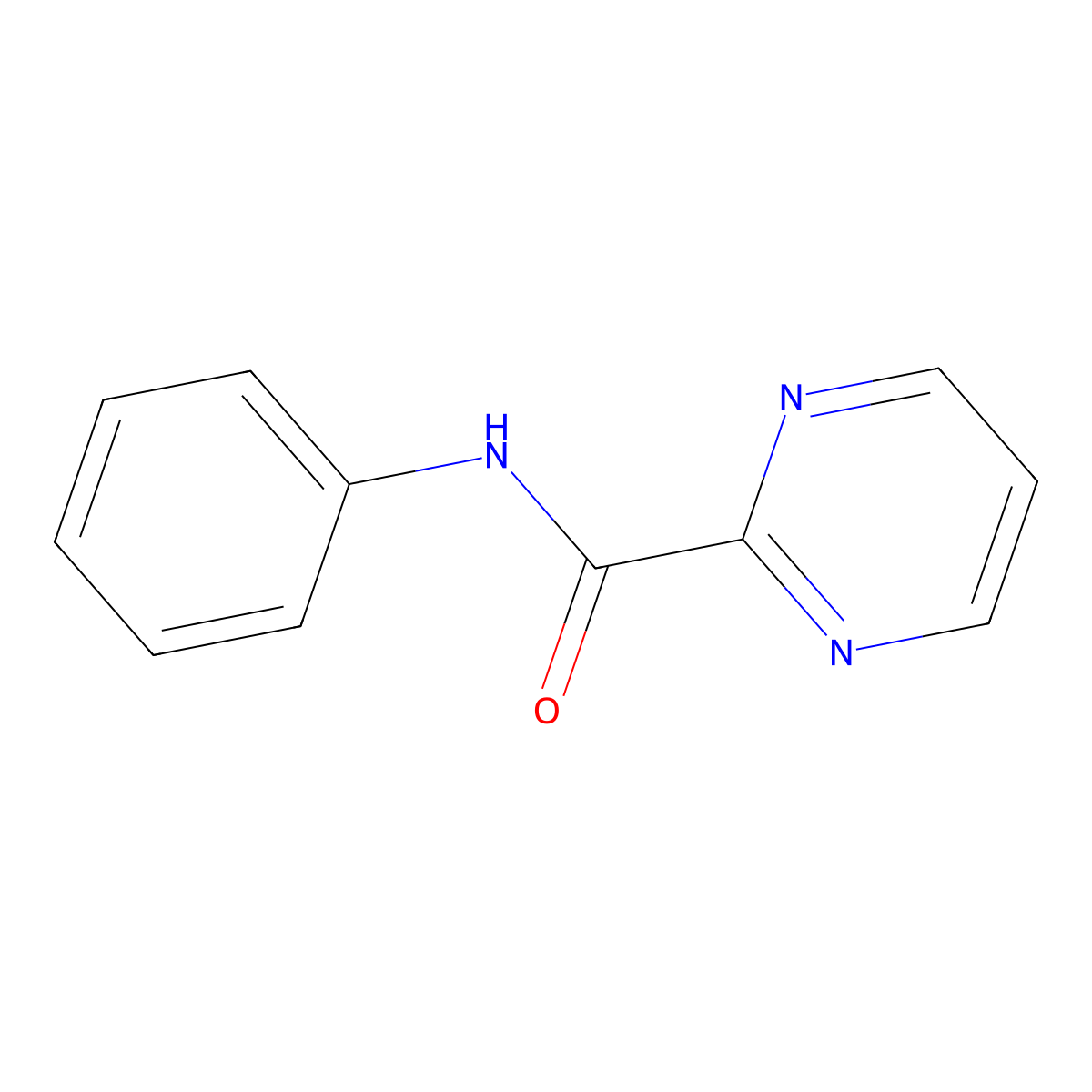 N-Phenyl-2-pyrimidinecarboxamide molecular structure, CAS 1499572-61-0