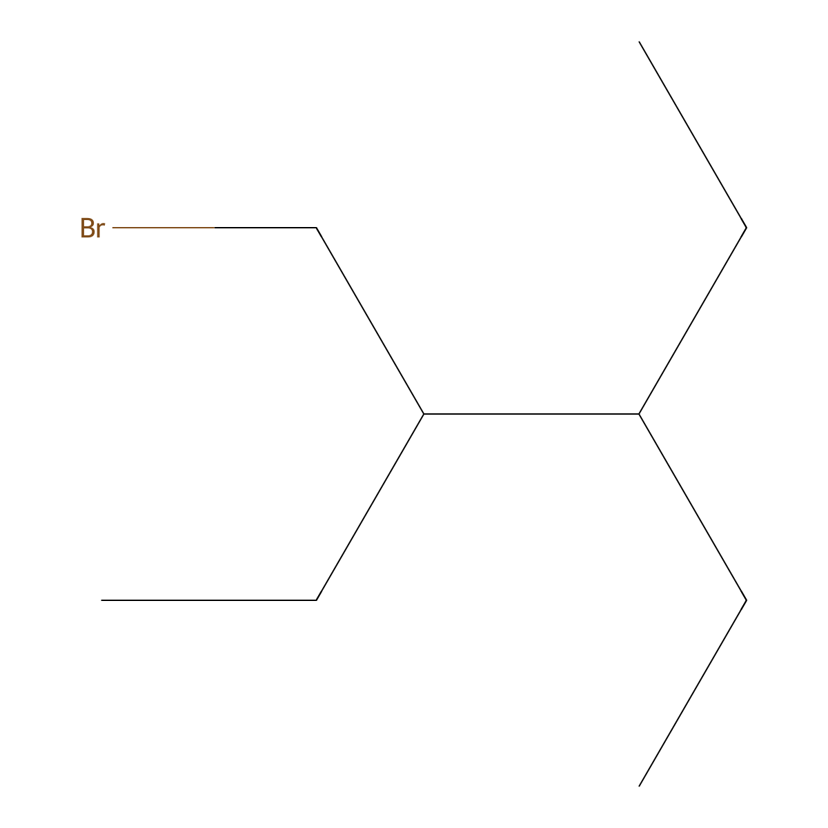 3-(Bromomethyl)-4-ethylhexane molecular structure, CAS 1499689-03-0