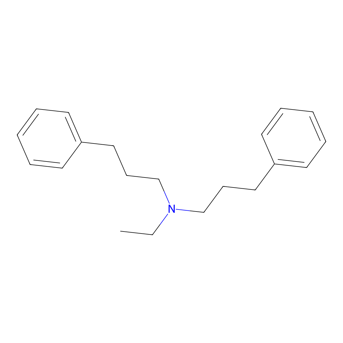 Alverine molecular structure, CAS 150-59-4