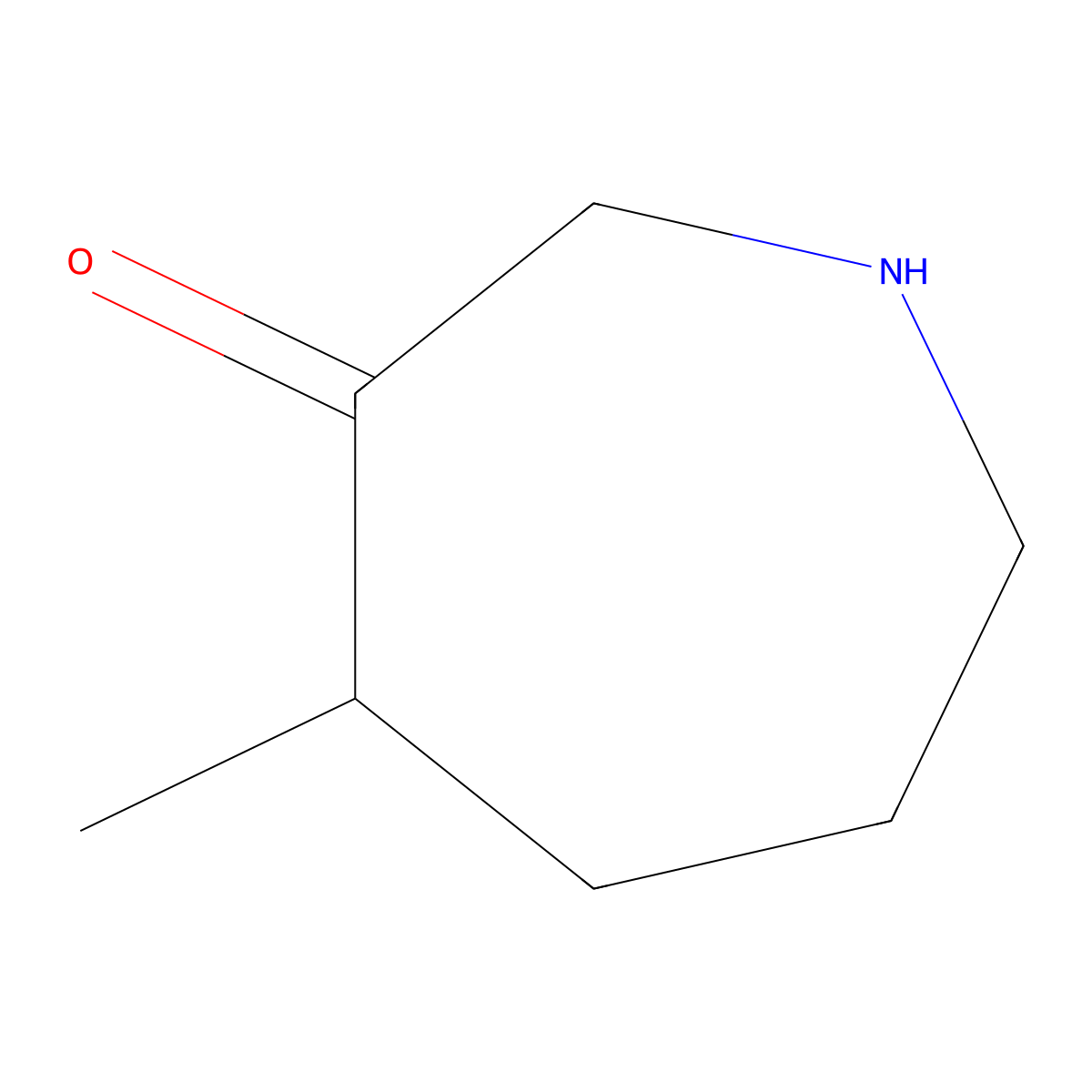 4-Methylazepan-3-one molecular structure, CAS 1500248-70-3