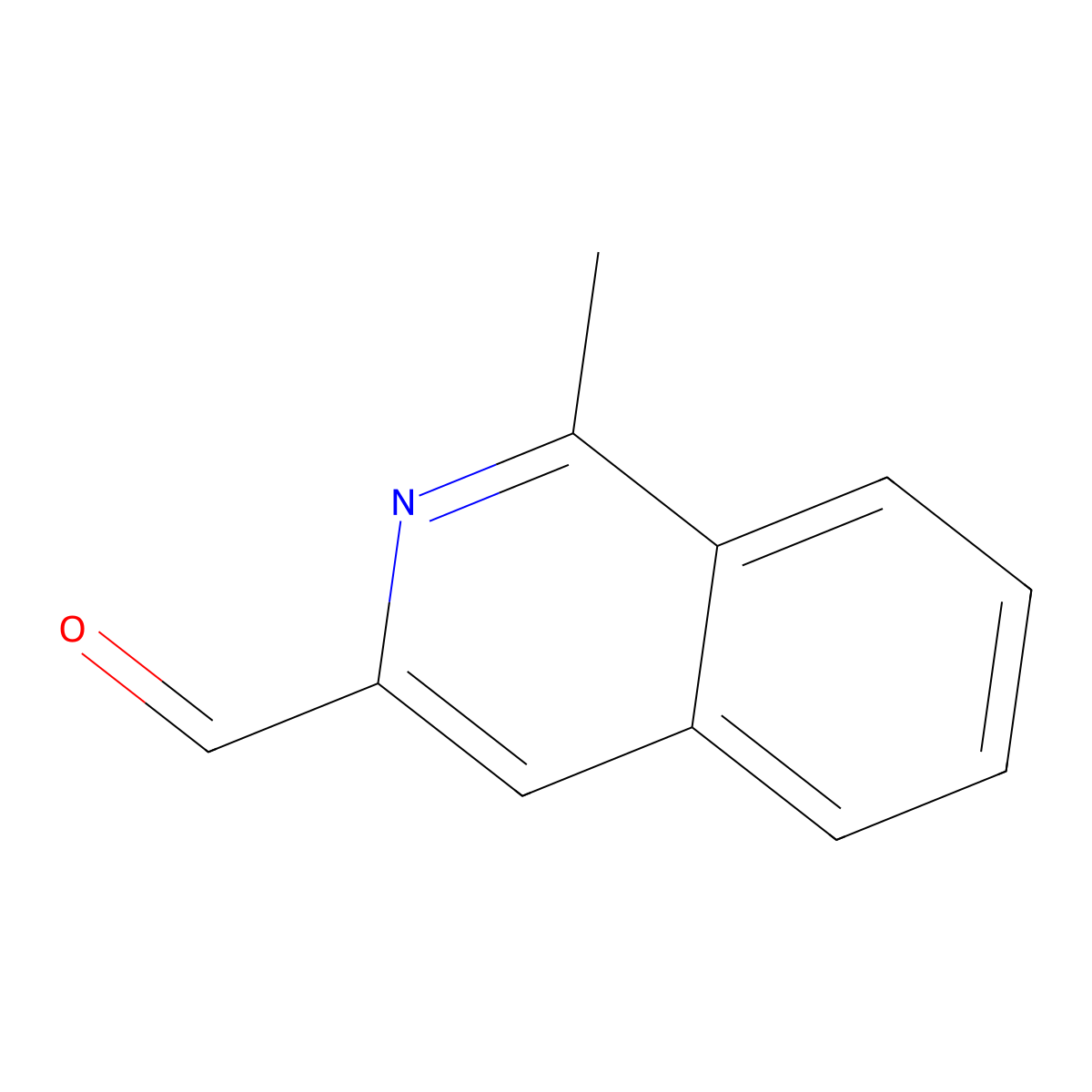 1-Methylisoquinoline-3-carbaldehyde molecular structure, CAS 1500249-21-7