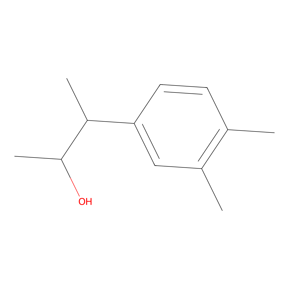 3-(3,4-Dimethylphenyl)butan-2-ol molecular structure, CAS 1500420-39-2