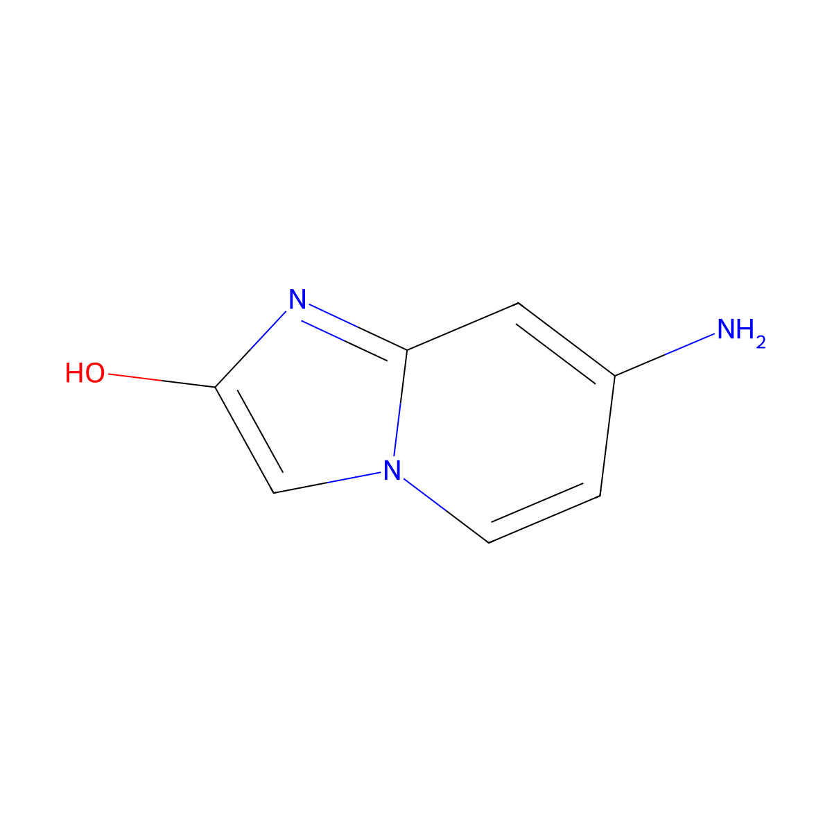7-Aminoimidazo[1,2-a]pyridin-2-ol molecular structure, CAS 1500511-43-2