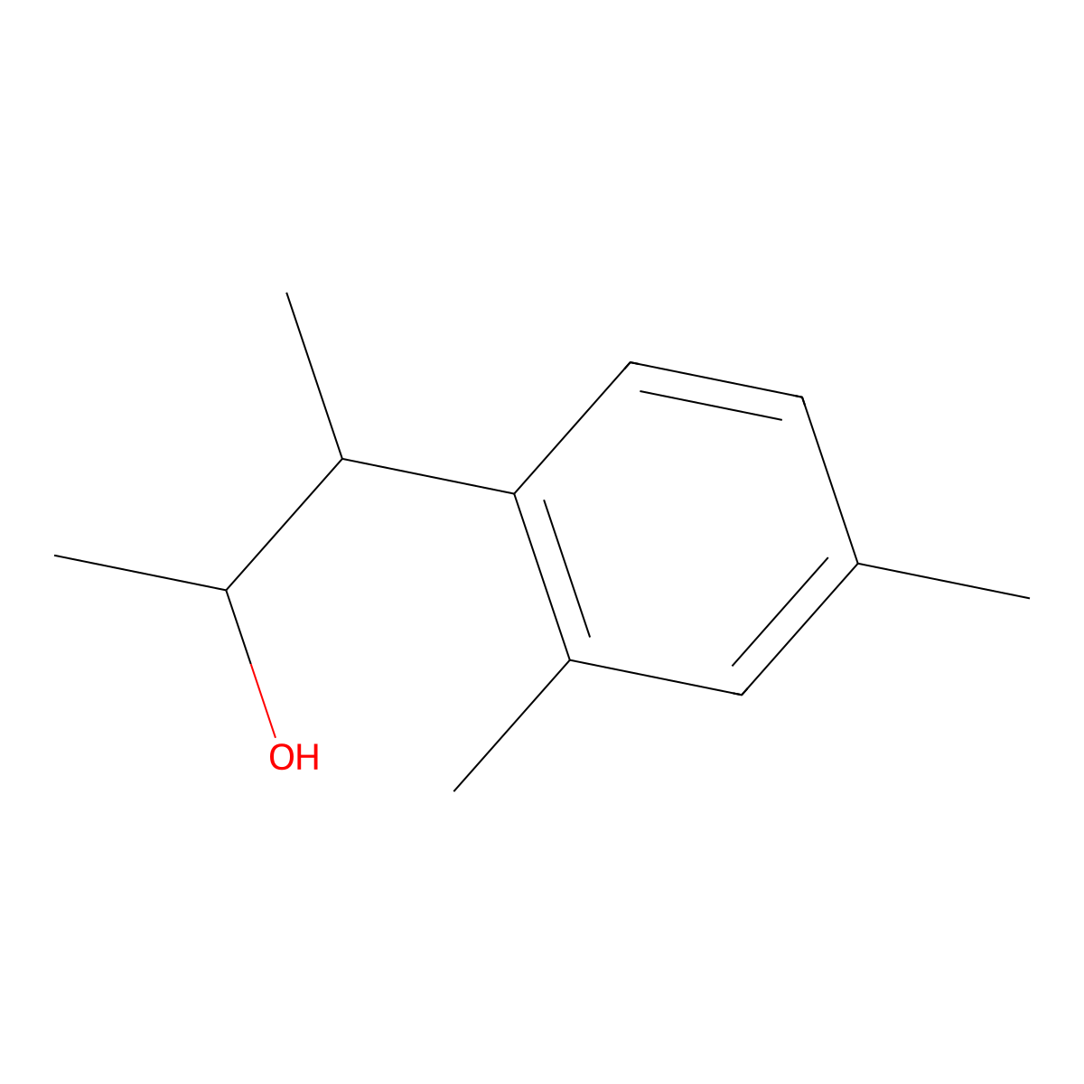 3-(2,4-Dimethylphenyl)butan-2-ol molecular structure, CAS 1500686-33-8