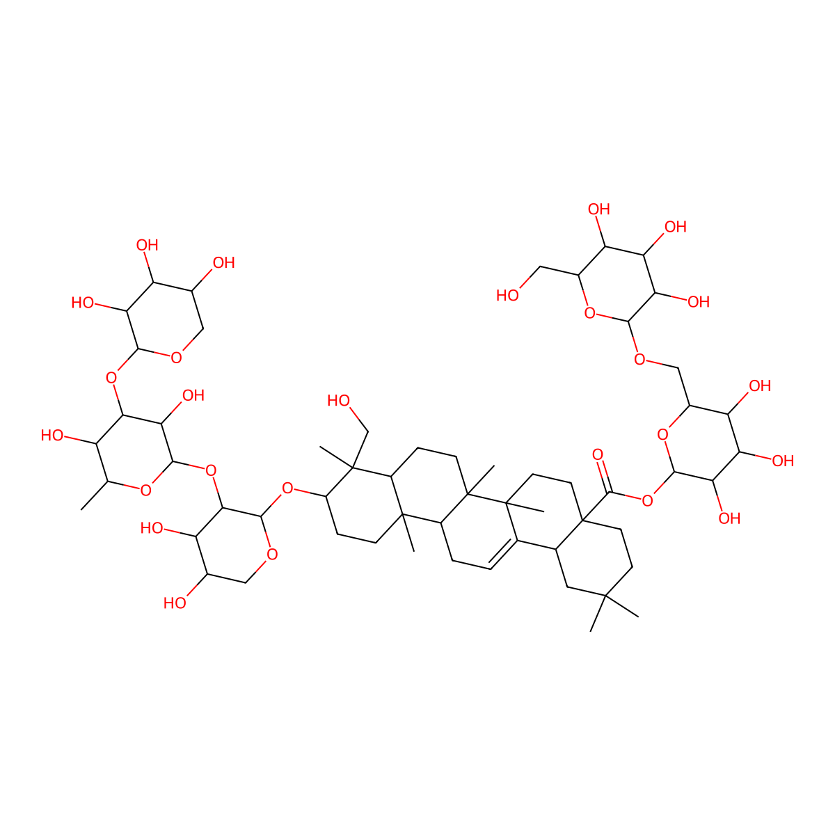Decaisoside E molecular structure, CAS 150107-44-1