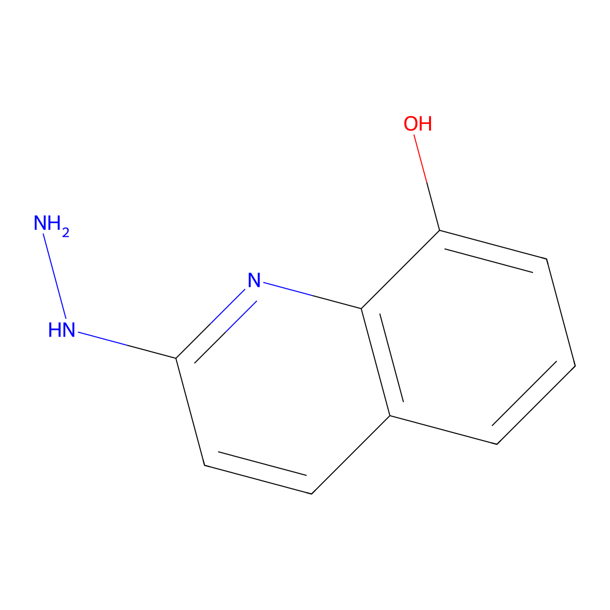 2-Hydrazinylquinolin-8-ol molecular structure, CAS 15011-37-7