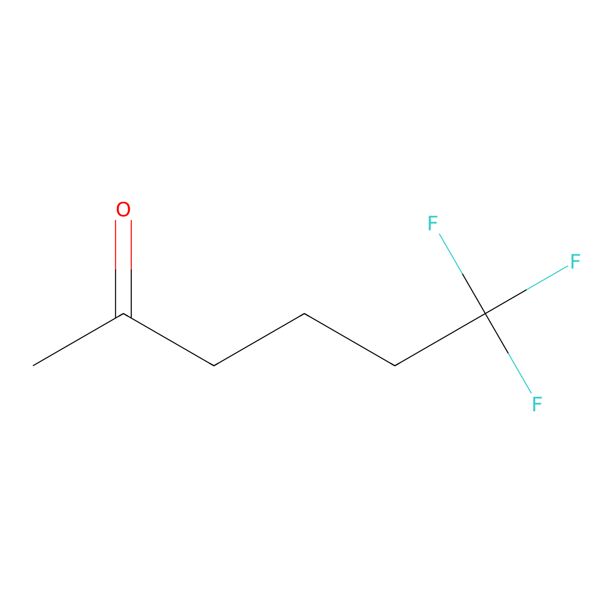 6,6,6-Trifluorohexan-2-one molecular structure, CAS 1501305-11-8