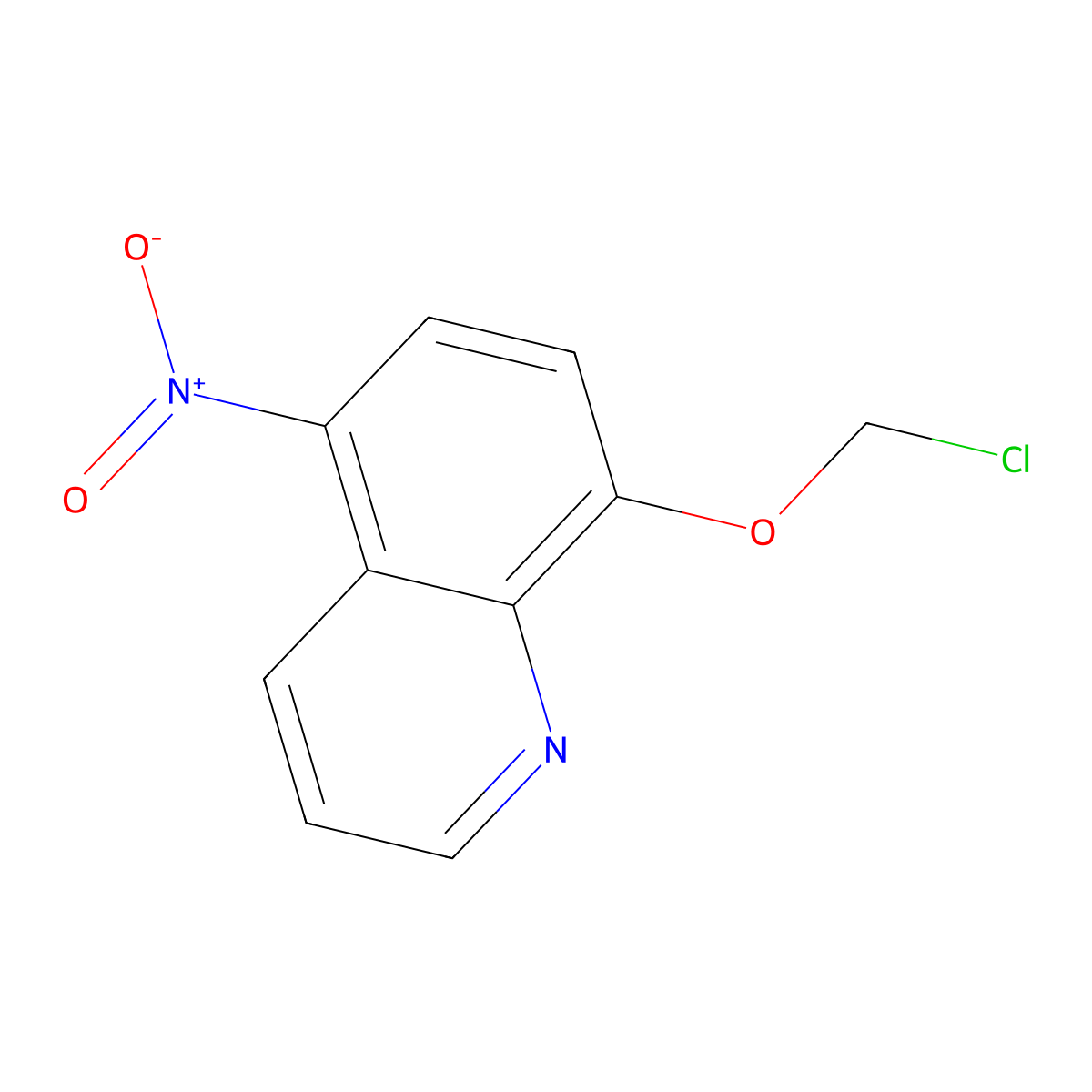 8-(Chloromethoxy)-5-nitro-quinoline molecular structure, CAS 1501350-97-5