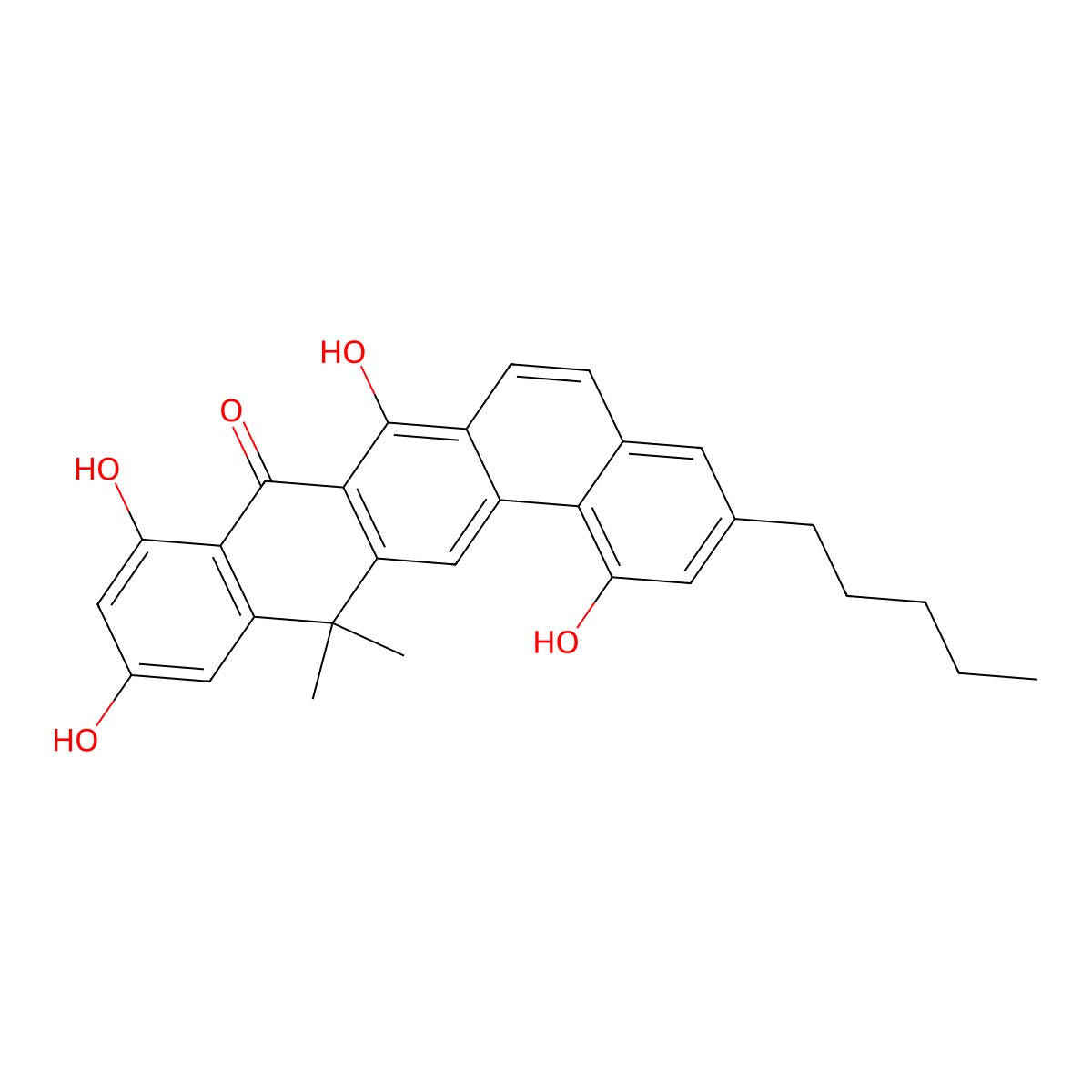 Benastatin C molecular structure, CAS 150151-88-5