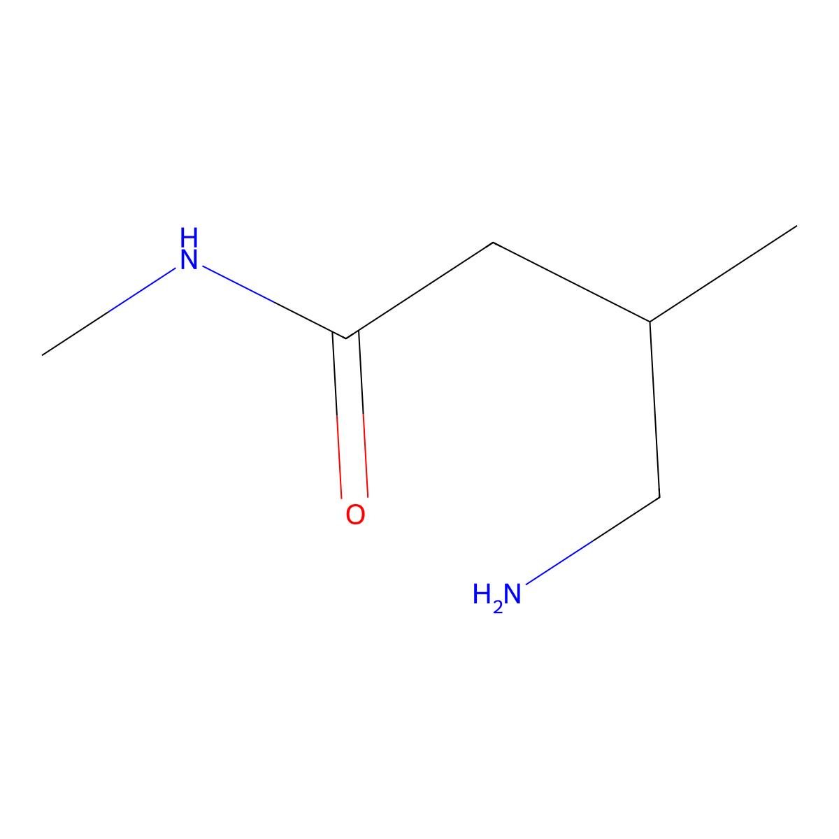 4-amino-N,3-dimethylbutanamide molecular structure, CAS 1501737-02-5