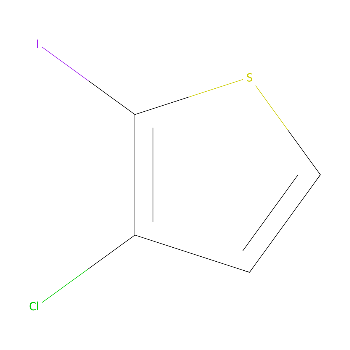 3-Chloro-2-iodo-thiophene molecular structure, CAS 1502188-53-5