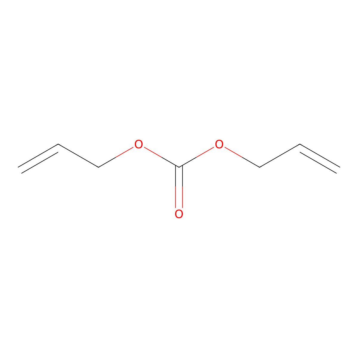 Carbonic acid, di-2-propen-1-yl ester molecular structure, CAS 15022-08-9