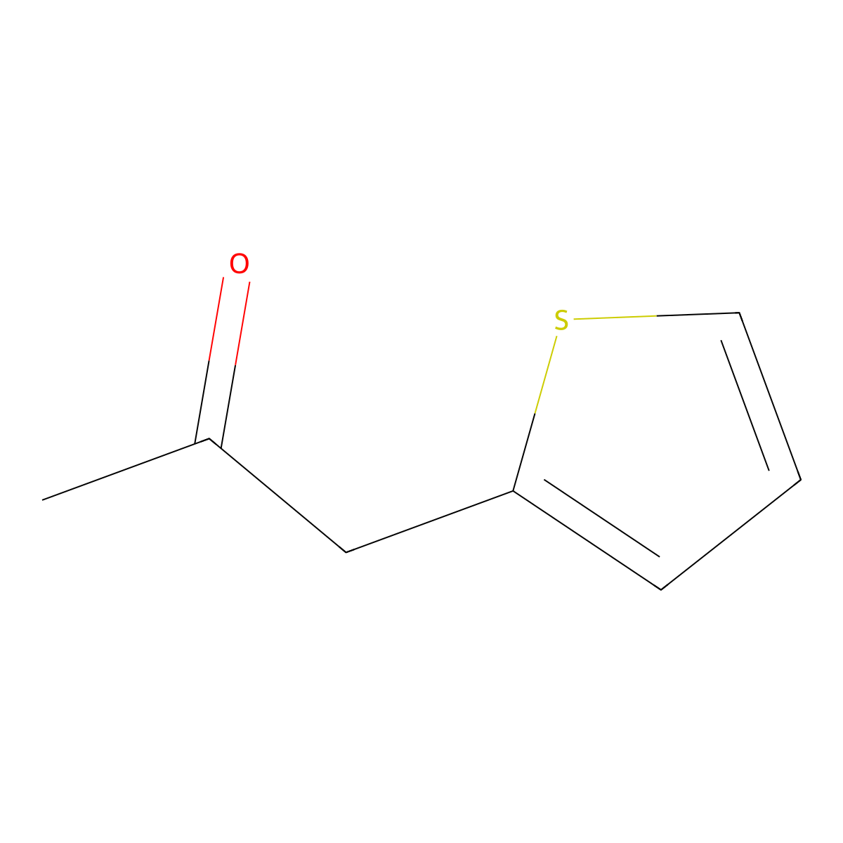 1-(2-Thienyl)acetone molecular structure, CAS 15022-18-1