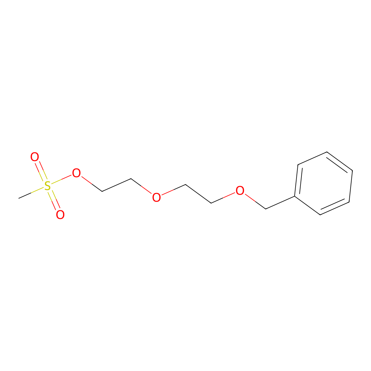 2-(2-(Benzyloxy)ethoxy)ethyl methanesulfonate molecular structure, CAS 150272-33-6