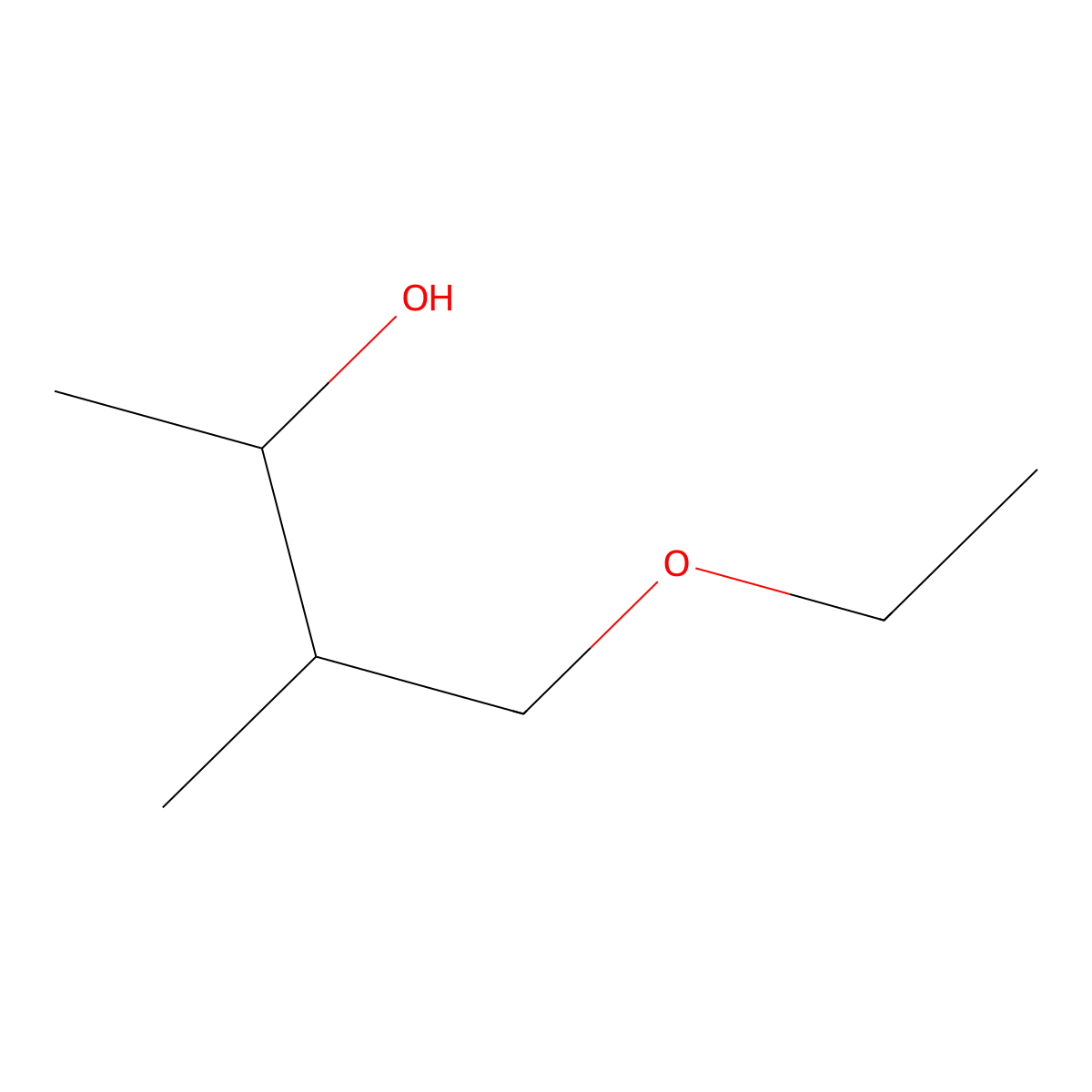 4-Ethoxy-3-methylbutan-2-ol molecular structure, CAS 1502969-27-8