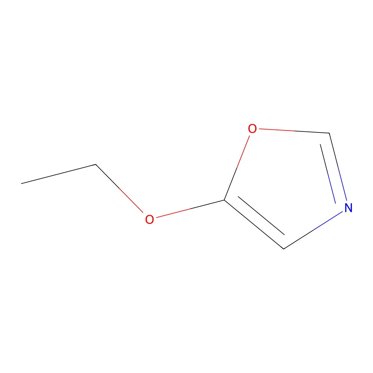 5-Ethoxyoxazole molecular structure, CAS 15031-12-6