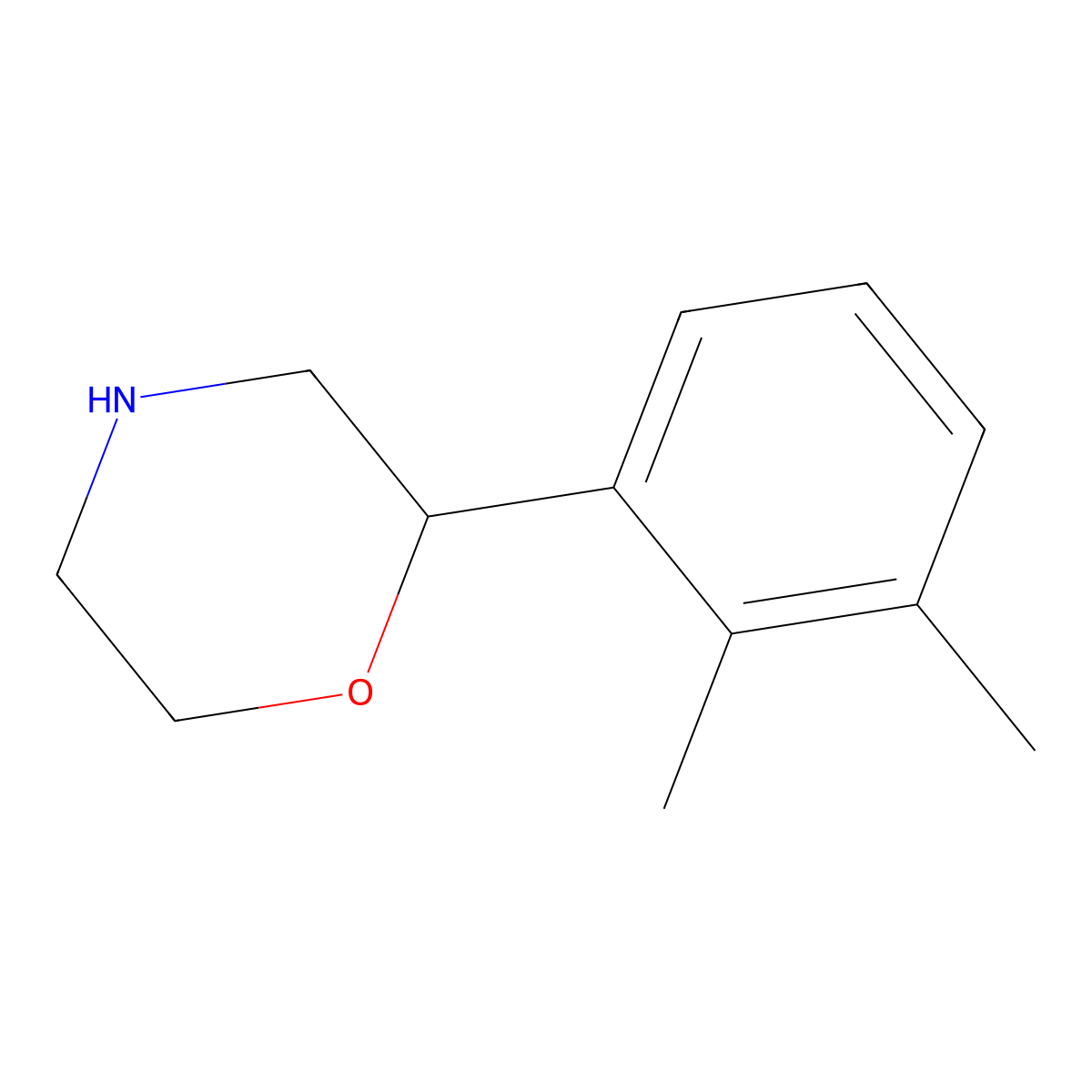 2-(2,3-Dimethylphenyl)morpholine molecular structure, CAS 1503403-67-5