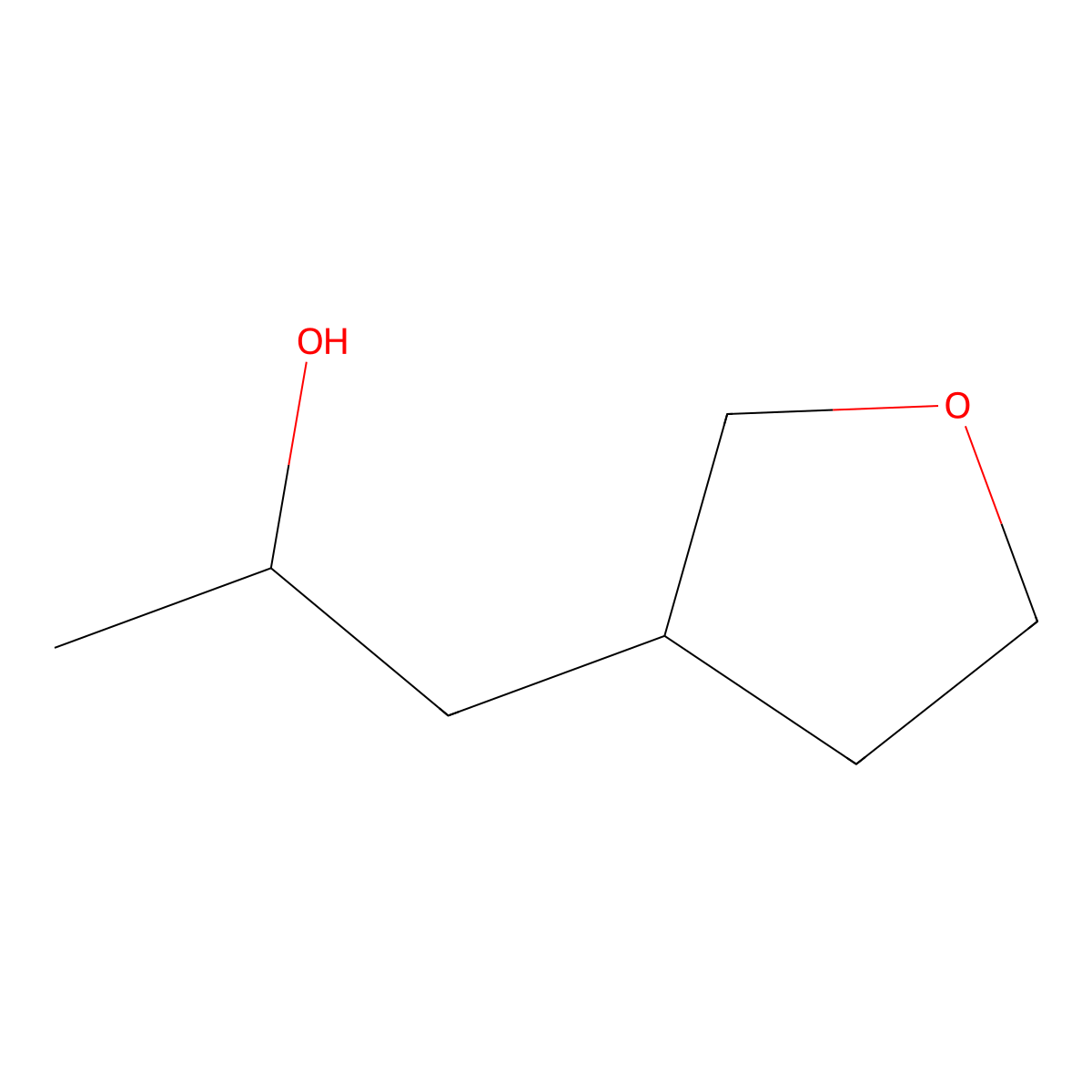 1-(Oxolan-3-yl)propan-2-ol molecular structure, CAS 1503525-13-0