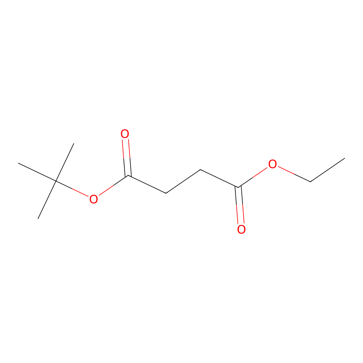 Ethyl 3-(tert-butoxycarbonyl)propanoate molecular structure, CAS 1503560-79-9
