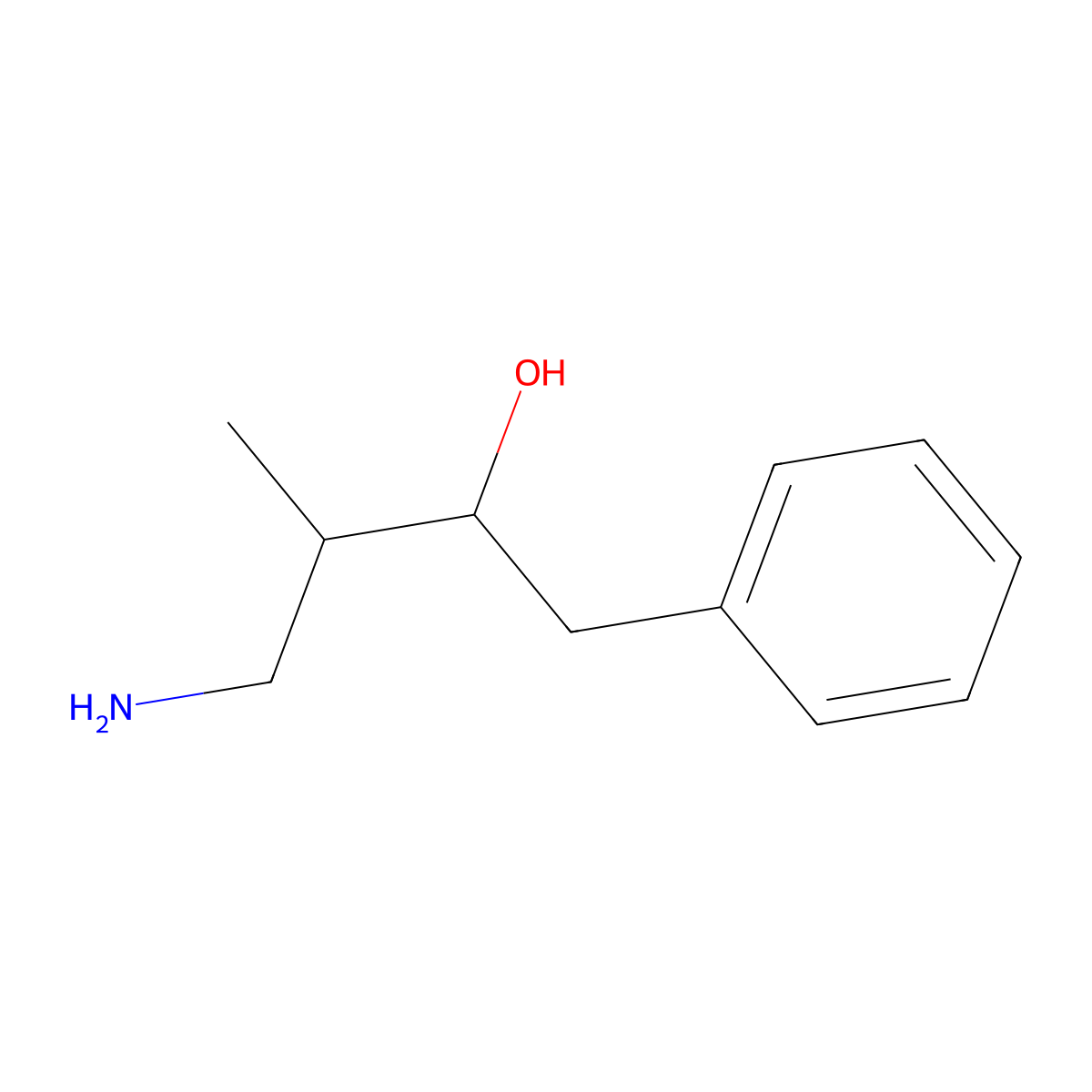 4-Amino-3-methyl-1-phenylbutan-2-ol molecular structure, CAS 1503642-29-2