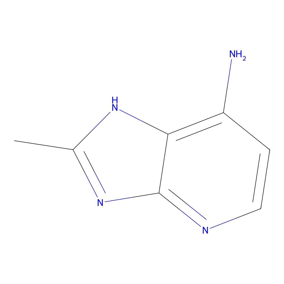 2-Methyl-3H-imidazo[4,5-B]pyridin-7-amine molecular structure, CAS 1503816-16-7