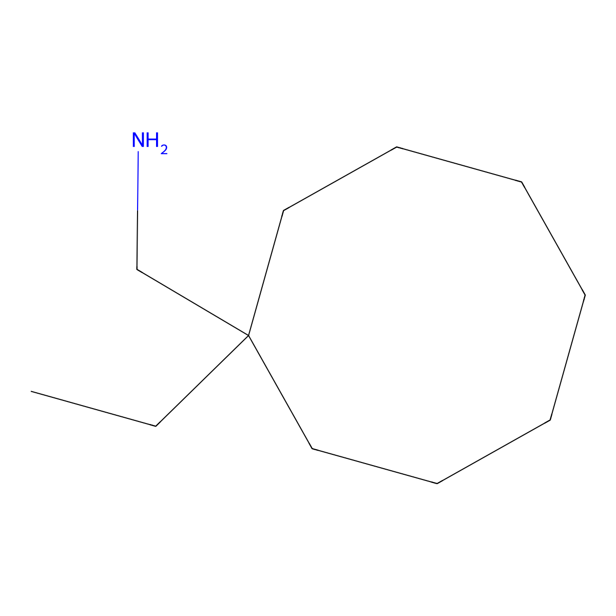 (1-Ethylcyclooctyl)methanamine molecular structure, CAS 1503872-80-7