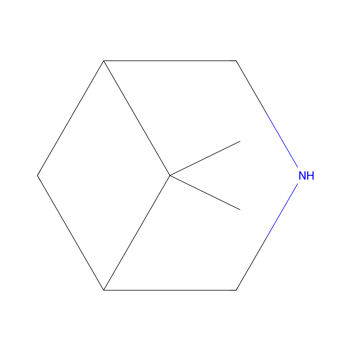 6,6-Dimethyl-3-azabicyclo[3.1.1]heptane molecular structure, CAS 1503972-53-9