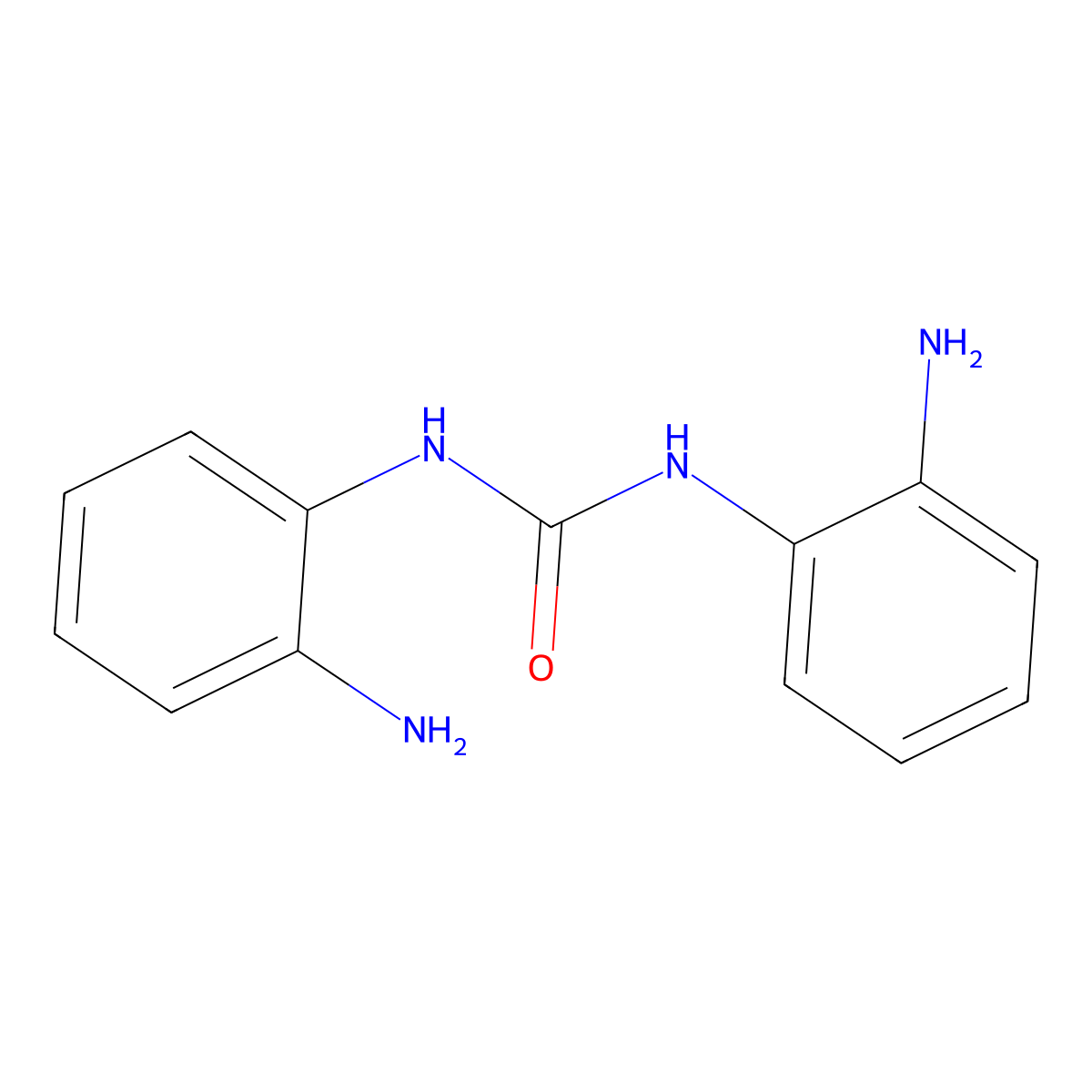 N,N'-Bis(2-aminophenyl)urea molecular structure, CAS 150399-28-3