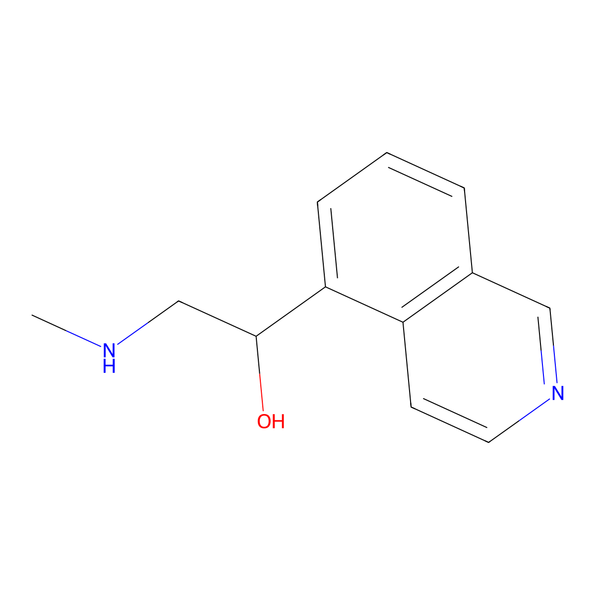 1-(Isoquinolin-5-yl)-2-(methylamino)ethan-1-ol molecular structure, CAS 1504015-00-2