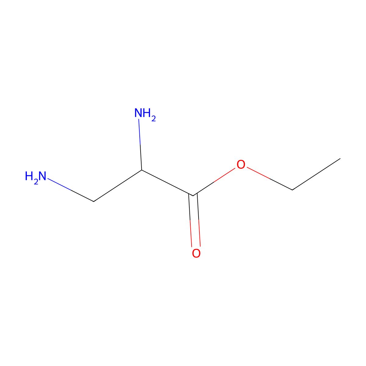 3-Amino-L-alanine ethyl ester 2HCl molecular structure, CAS 150408-87-0