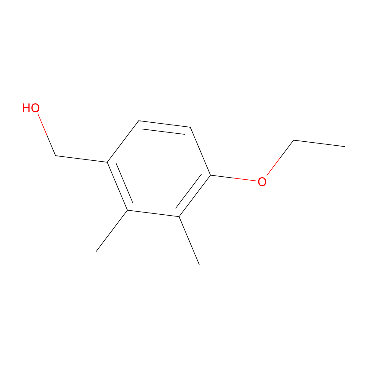 (4-Ethoxy-2,3-dimethylphenyl)methanol molecular structure, CAS 1504246-77-8