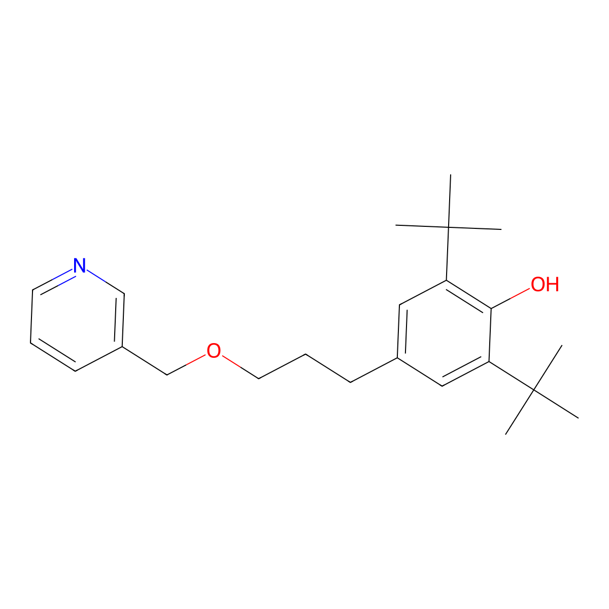 Nicanartine molecular structure, CAS 150443-71-3