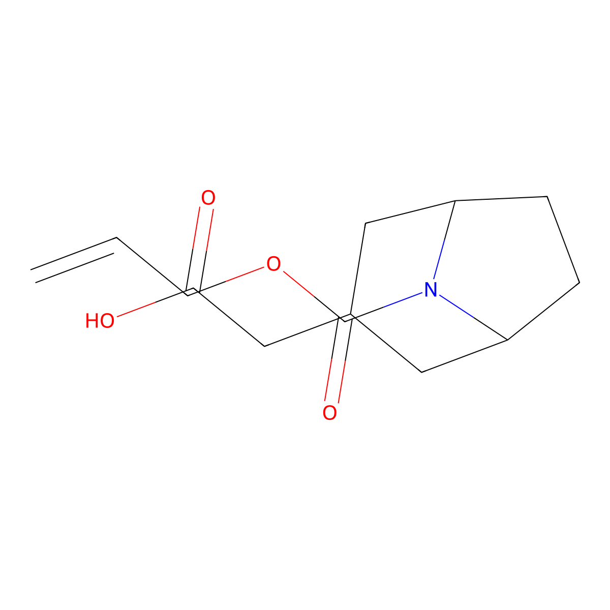 2-{8-[(Prop-2-en-1-yloxy)carbonyl]-8-azabicyclo[3.2.1]octan-3-yl}acetic acid molecular structure, CAS 1504490-38-3