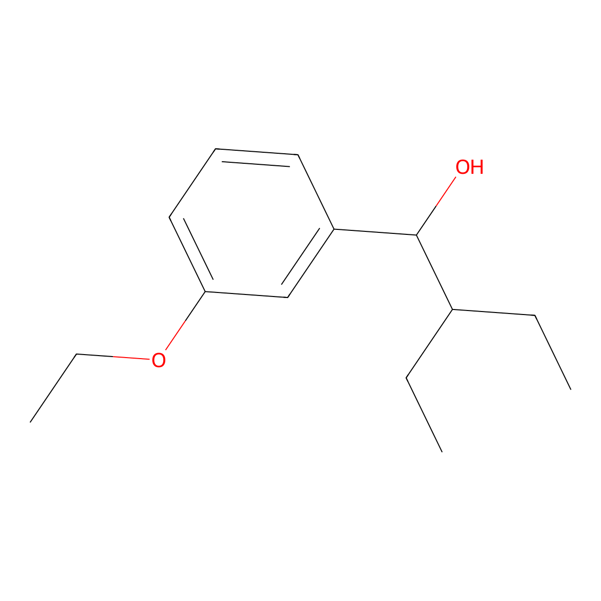 3-Ethoxy-alpha-(1-ethylpropyl)benZenemethanol molecular structure, CAS 1504863-84-6
