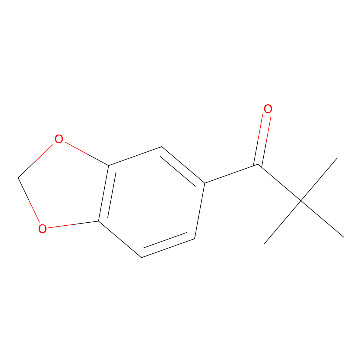 1-(1,3-BenZodioxol-5-yl)-2,2-dimethyl-1-propanone molecular structure, CAS 1504932-65-3