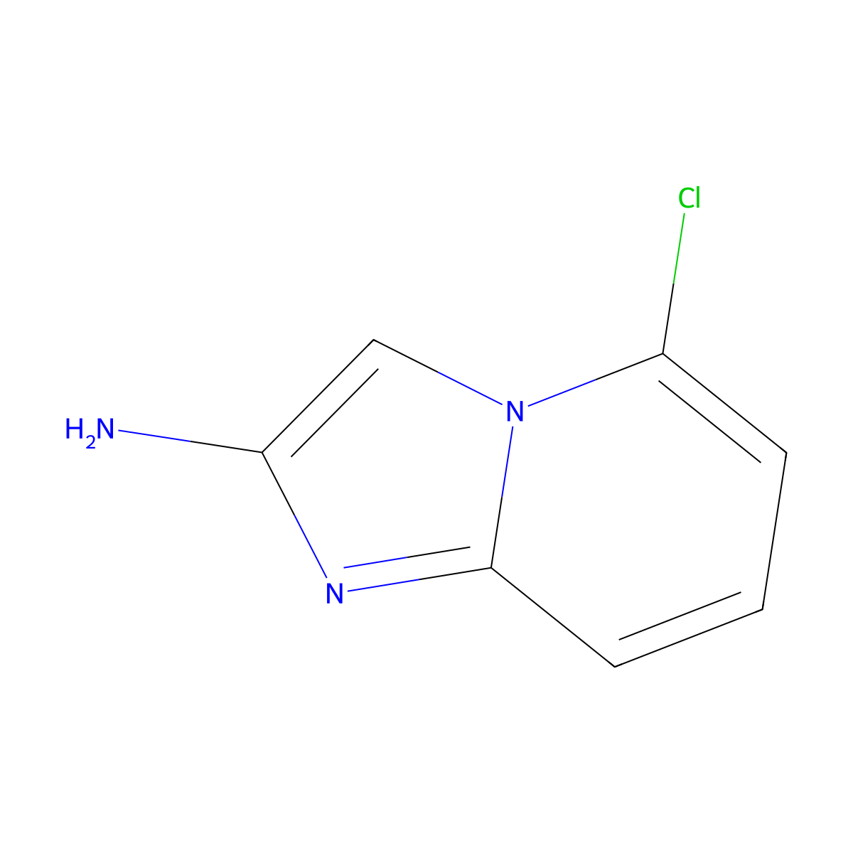 5-Chloroimidazo[1,2-A]pyridin-2-amine molecular structure, CAS 1504961-12-9