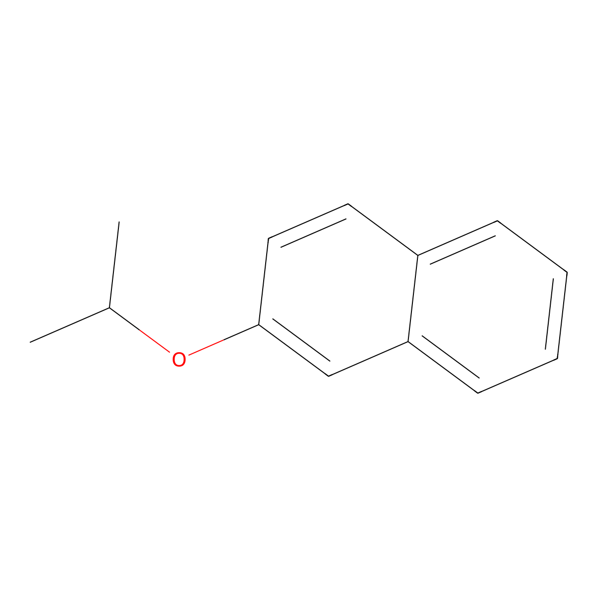 2-(Propan-2-yloxy)naphthalene molecular structure, CAS 15052-09-2