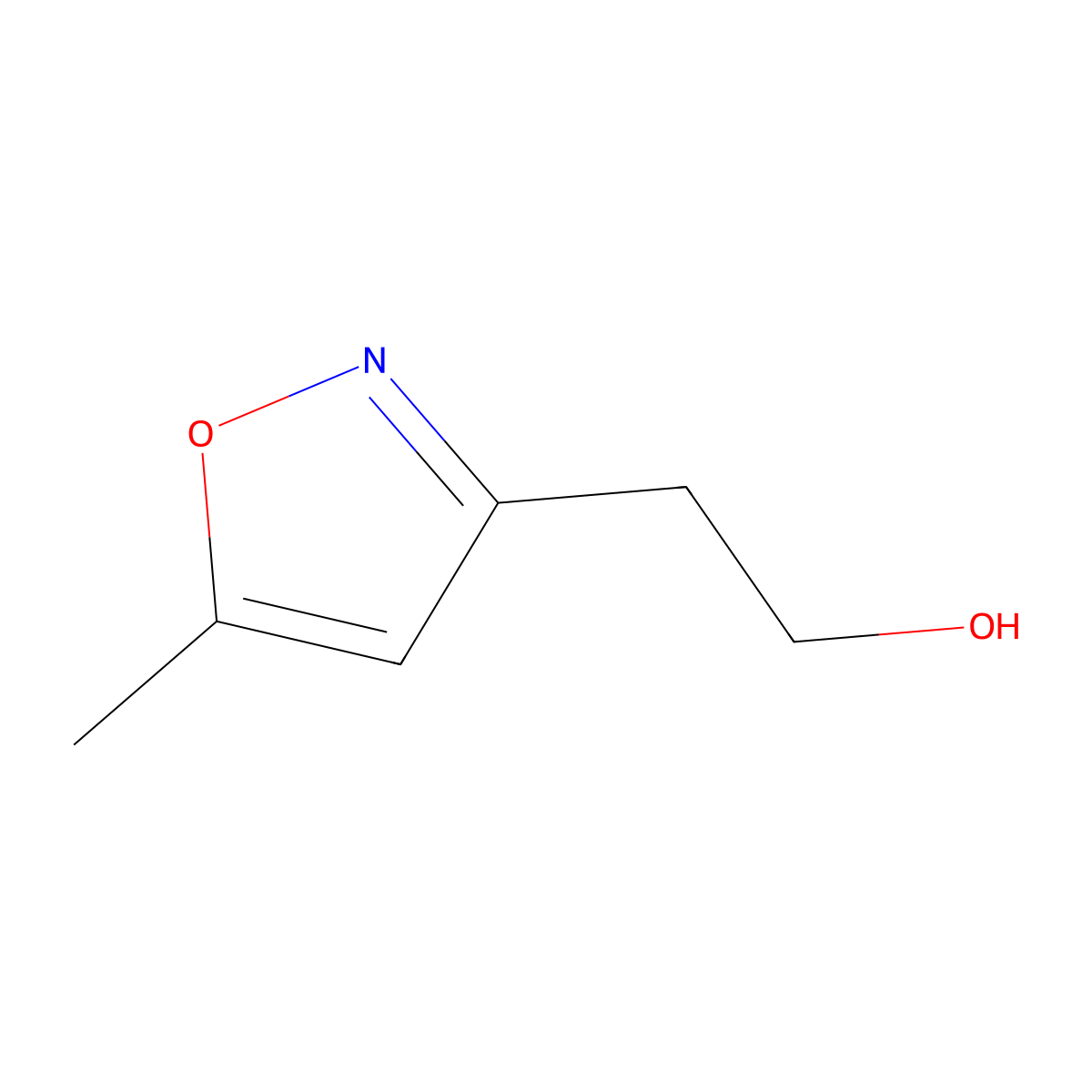 2-(5-Methyl-1,2-oxazol-3-yl)ethan-1-ol molecular structure, CAS 1505252-20-9