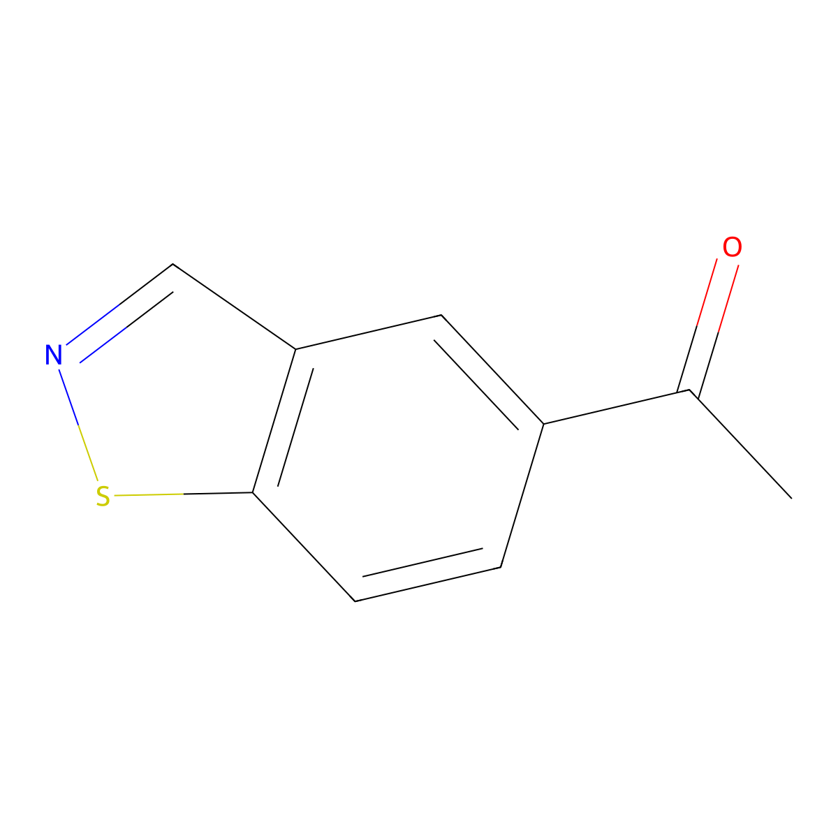 1-(Benzo[d]isothiazol-5-yl)ethanone molecular structure, CAS 1505396-05-3