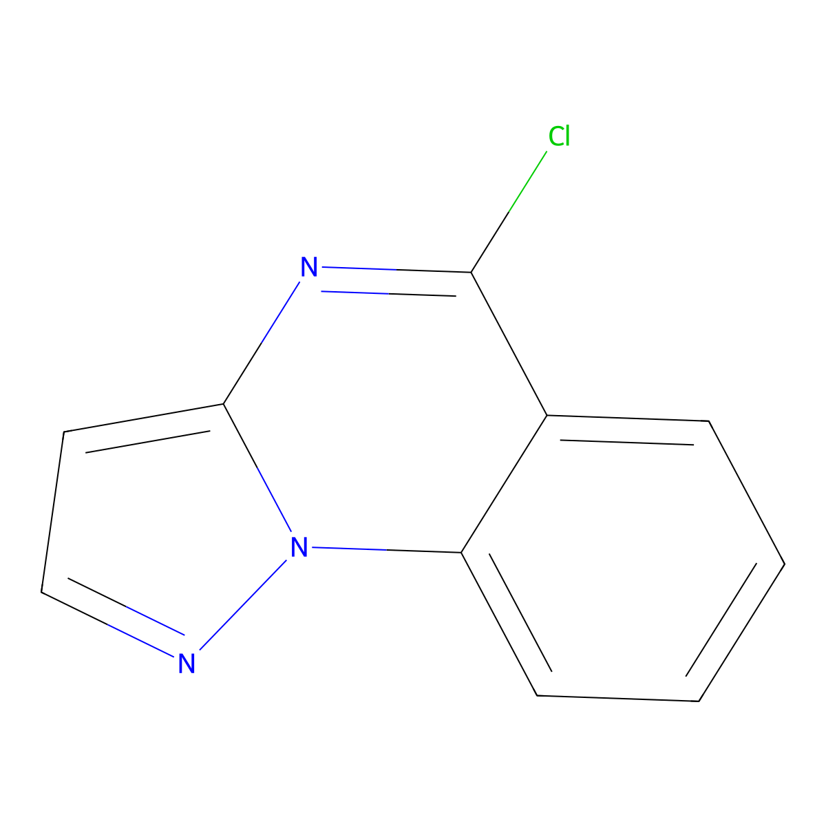 5-Chloropyrazolo[1,5-a]quinazoline molecular structure, CAS 1505396-81-5