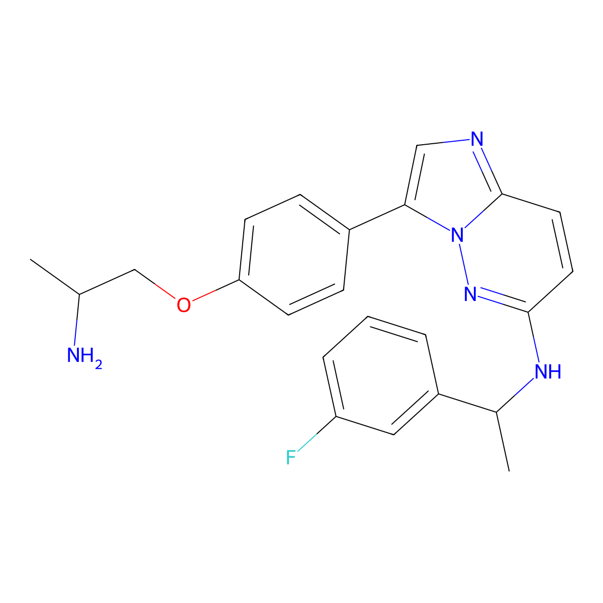 Taletrectinib molecular structure, CAS 1505514-27-1