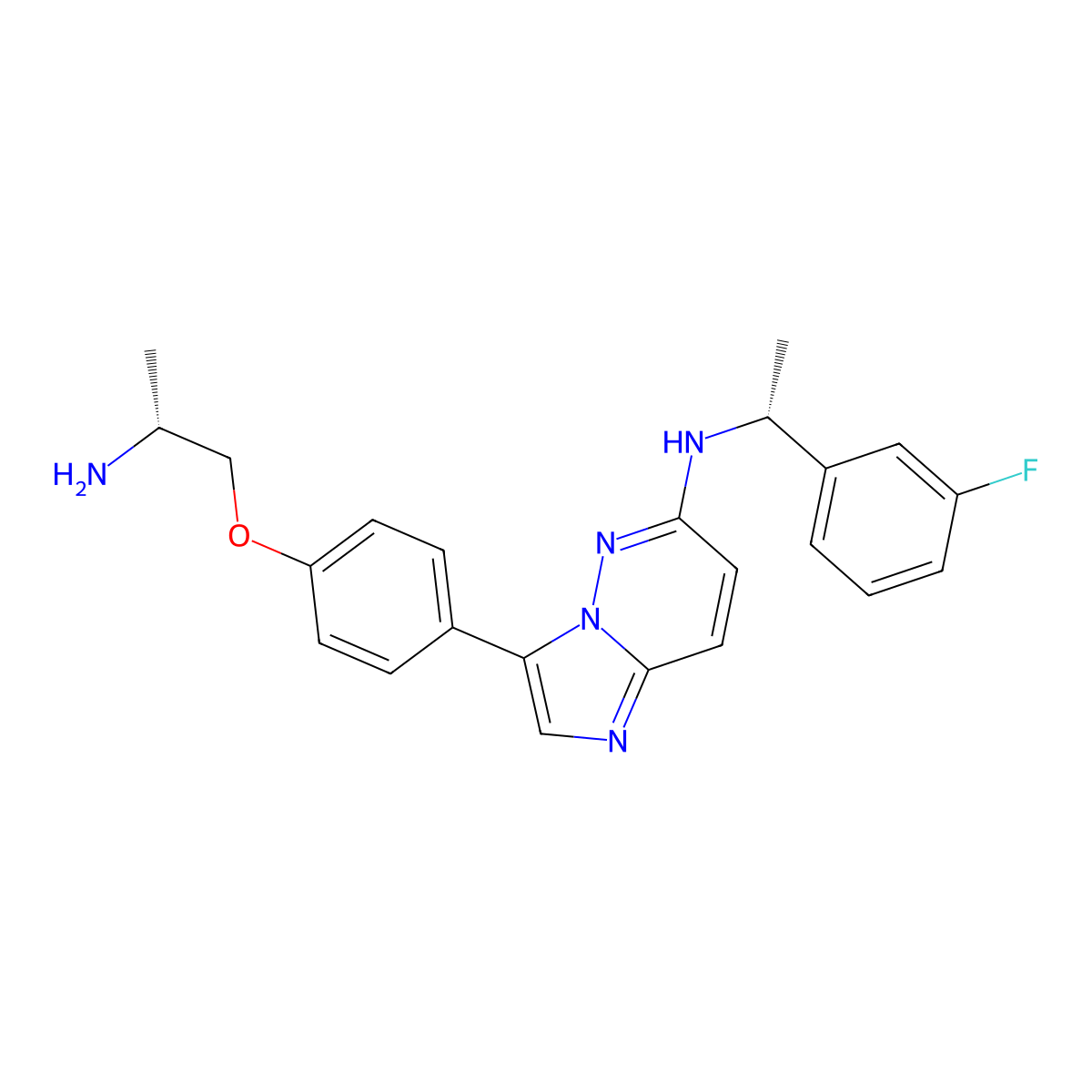 Taletrectinib molecular structure, CAS 1505514-27-1