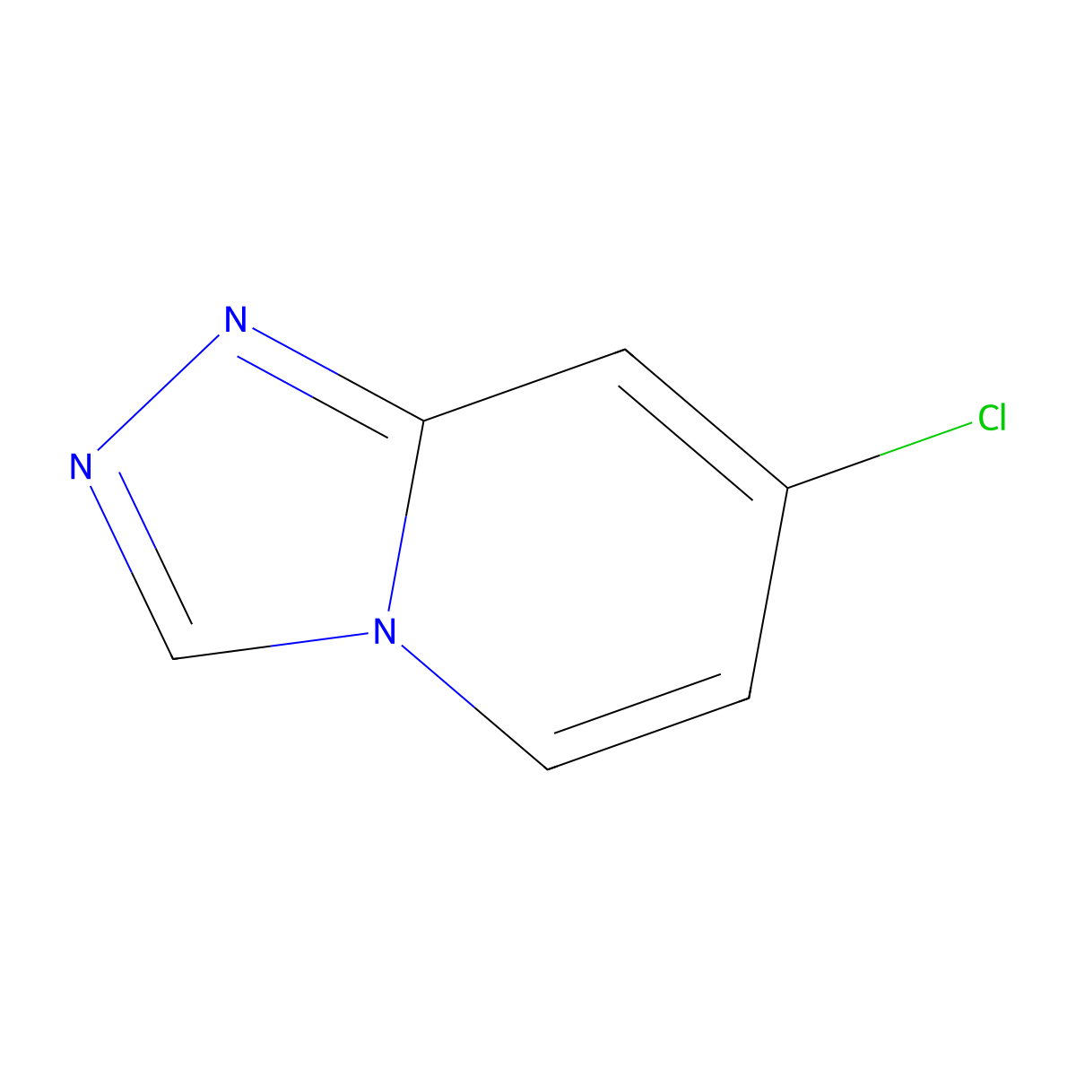 7-Chloro-[1,2,4]triazolo[4,3-a]pyridine molecular structure, CAS 1505568-26-2