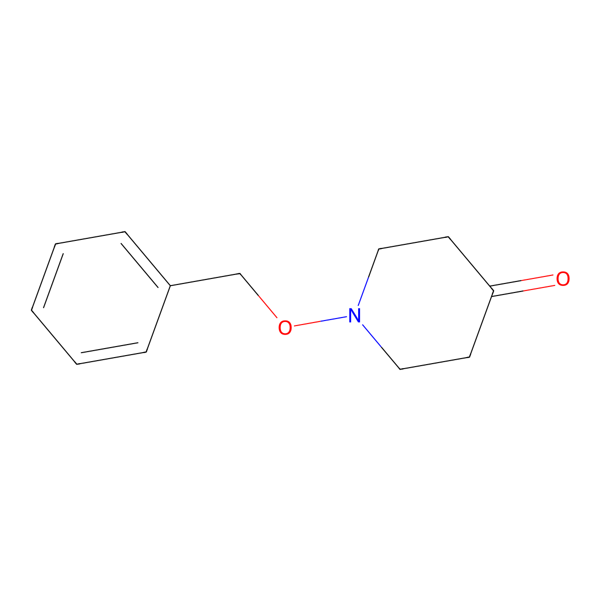 1-(Benzyloxy)piperidin-4-one molecular structure, CAS 1505655-70-8
